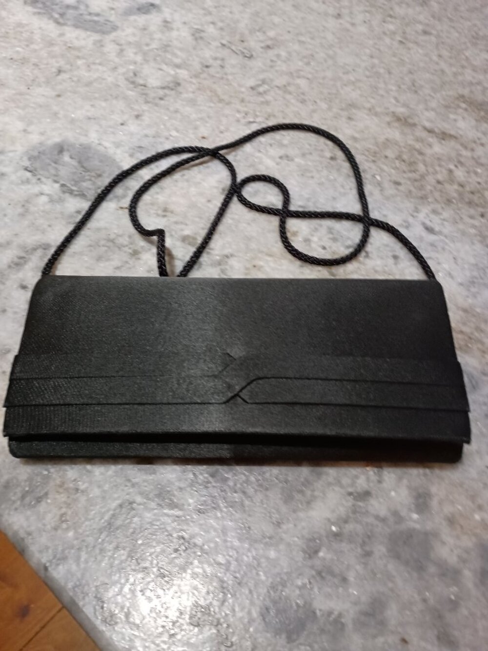 Carla Marchi black evening purse